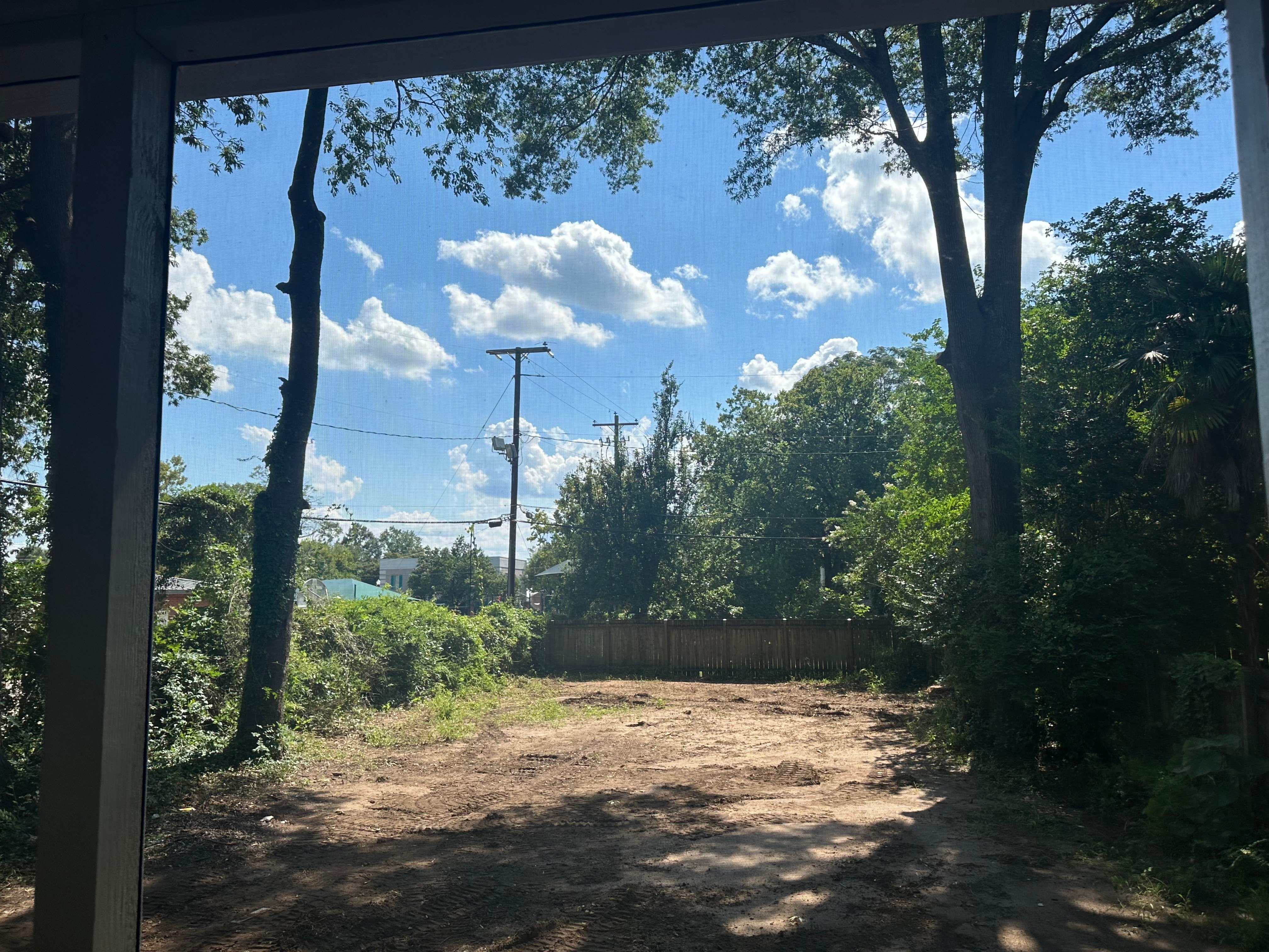 detached garage before